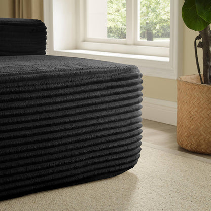 Black 47-inch folding sofa bed, product image 08