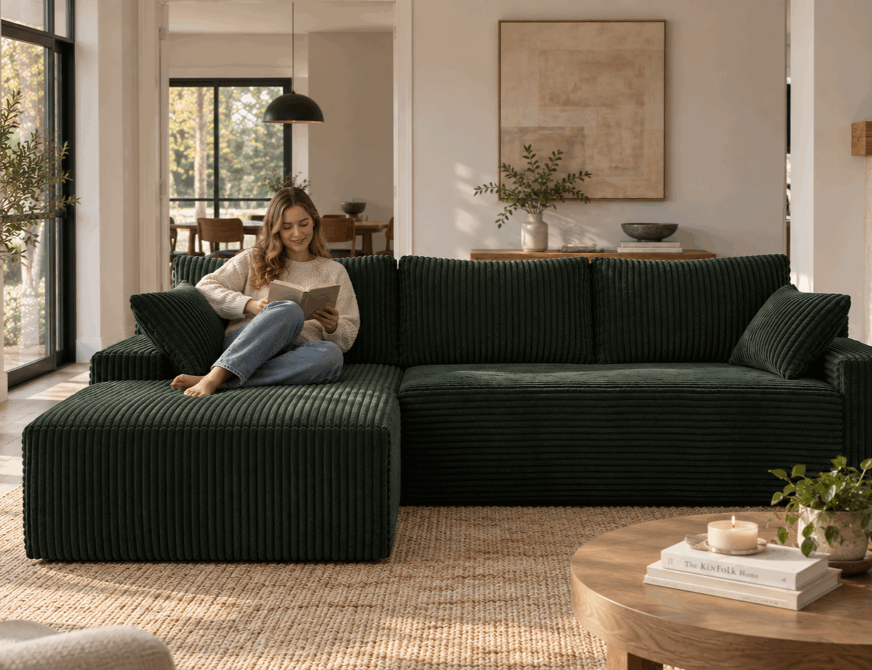 MODAPIONEER modular sofa in a bright living room